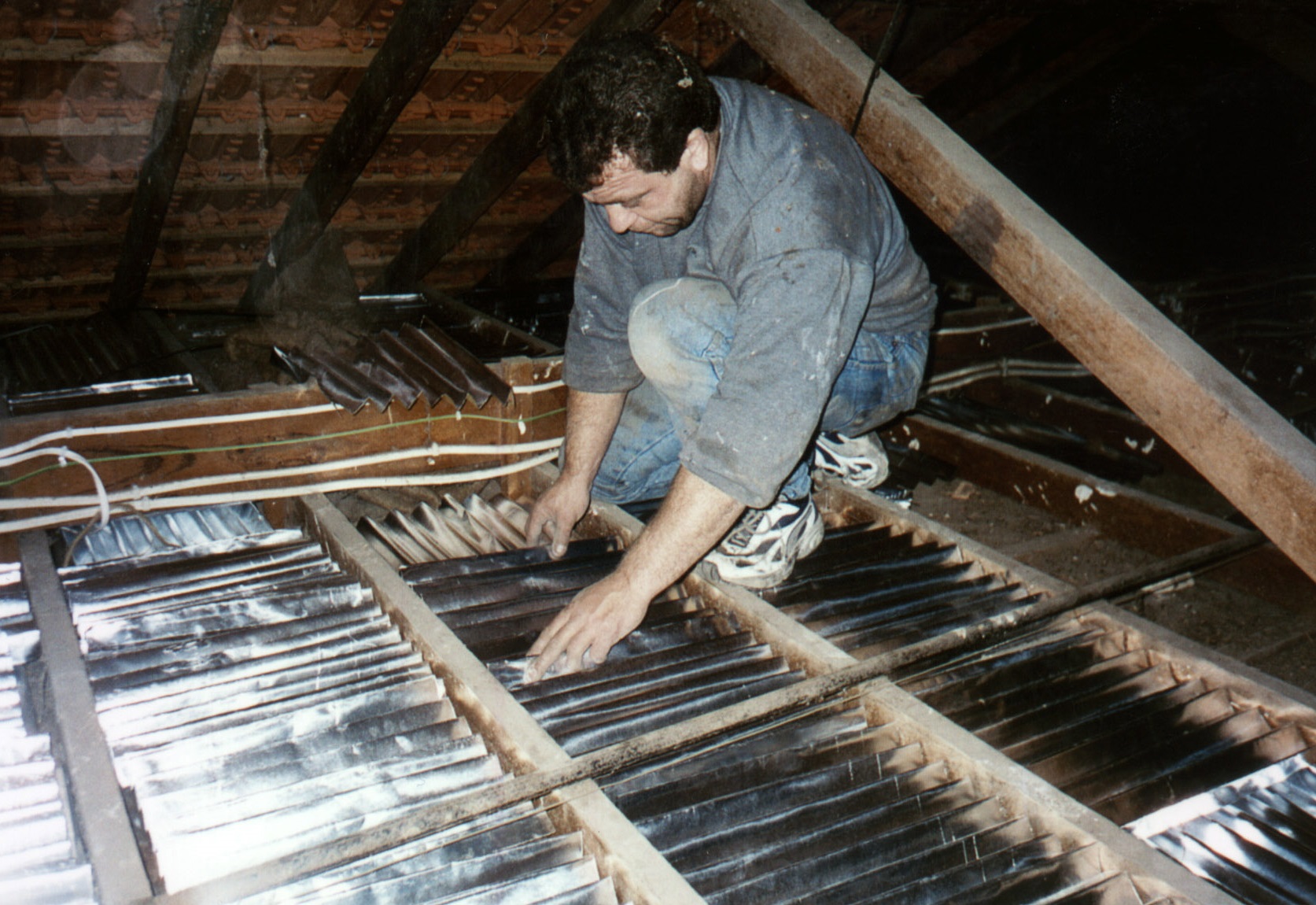 joists visible